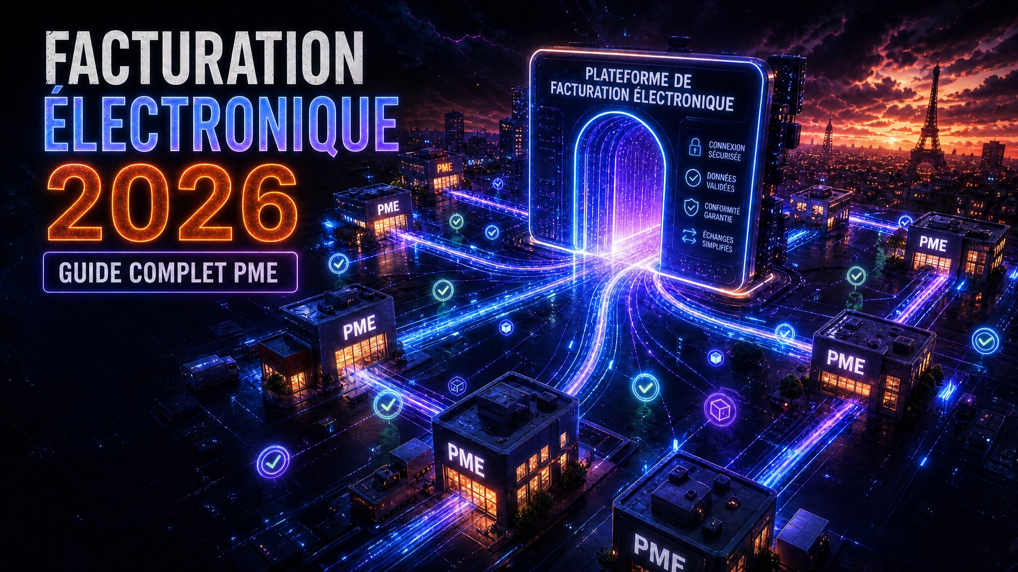 Facturation électronique 2026–2027 : préparer les échanges de votre PME